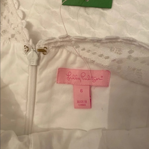 NWT White Lilly Pulitzer Shift Dress - Picture 2 of 3